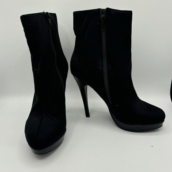 CHARLES by Charles David Bootie Size 6.5 Black - Picture 6 of 8